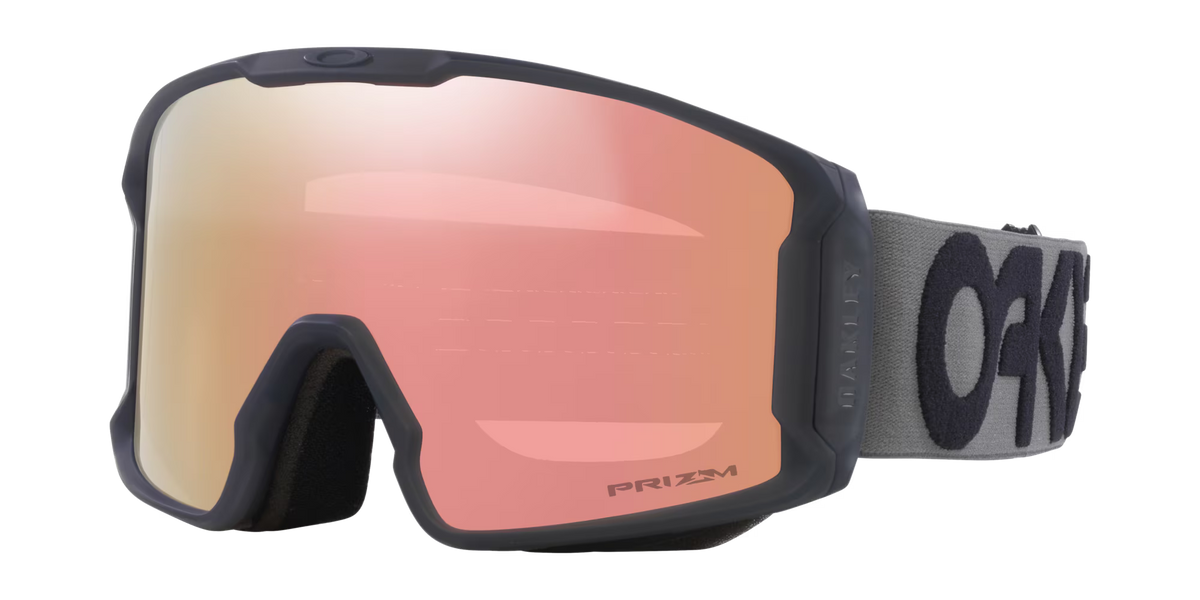 OAKLEY Line Miner L Matte B1B Forged Iron Prizm Rose Gold Iridium