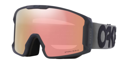 OAKLEY Line Miner L Matte B1B Forged Iron Prizm Rose Gold Iridium