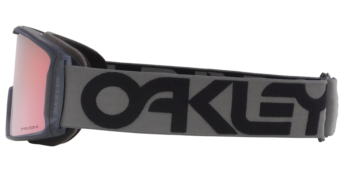 OAKLEY Line Miner L Matte B1B Forged Iron Prizm Rose Gold Iridium