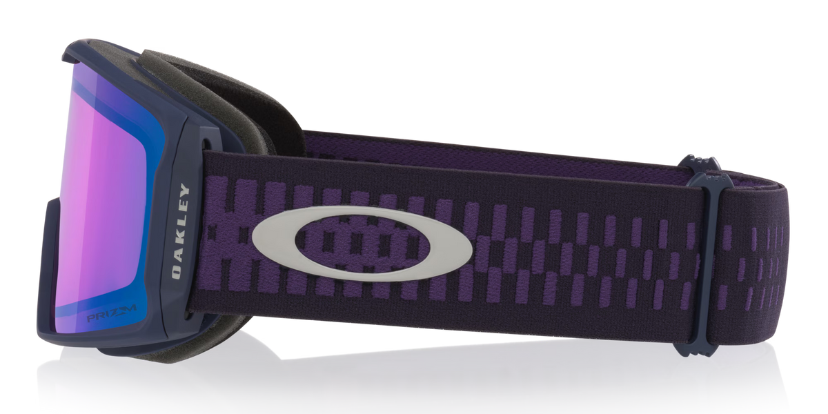 OAKLEY Line Miner L Amethyst Black Prizm Snow Iced Iridium