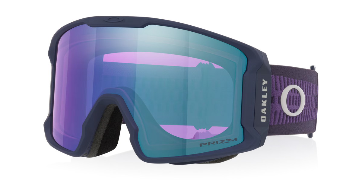 OAKLEY Line Miner L Amethyst Black Prizm Snow Iced Iridium