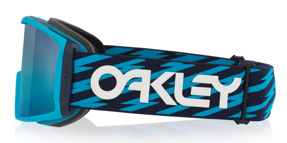 OAKLEY Line Miner L Flo Blue Prizm Snow Sapphire Iridium