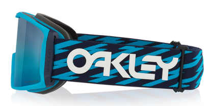 OAKLEY Line Miner L Flo Blue Prizm Snow Sapphire Iridium