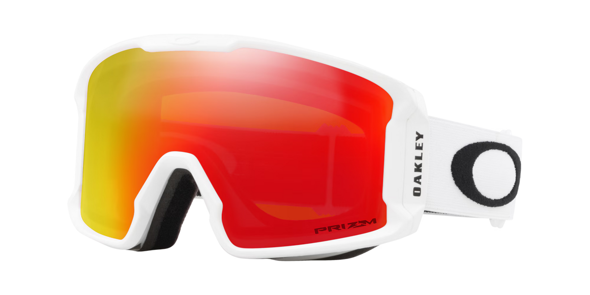 OAKLEY Line Miner M Matte White Prizm Snow Torch Iridium