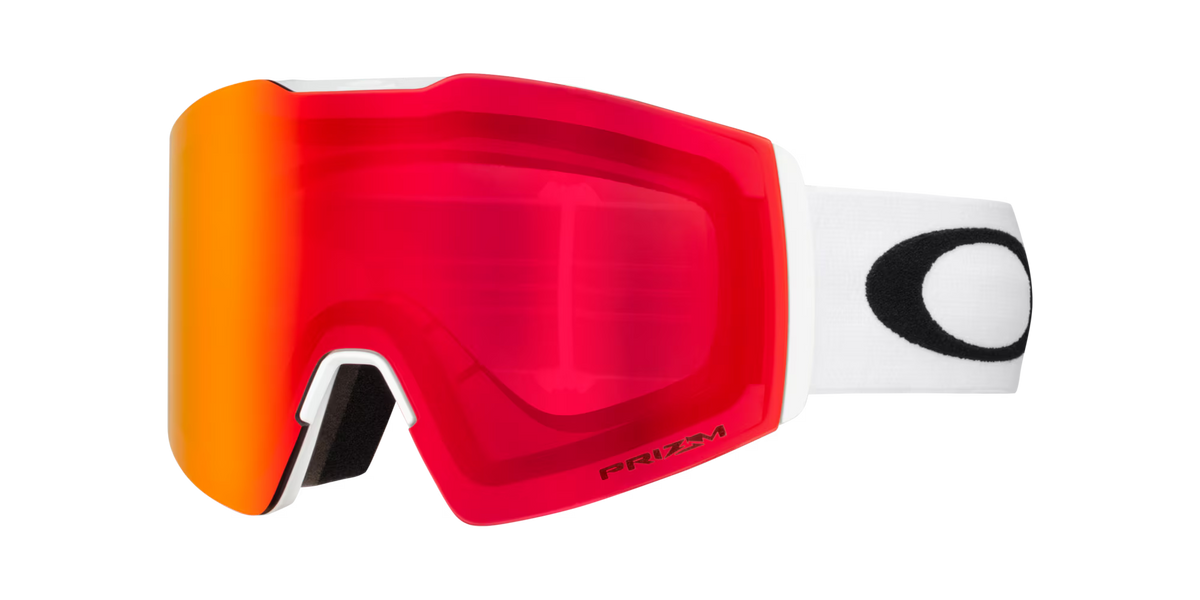 OAKLEY Fall Line L Matte White Prizm Snow Torch Iridium