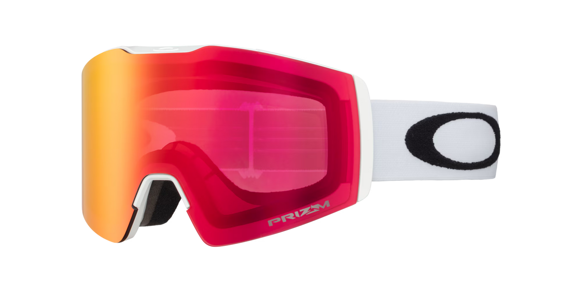 OAKLEY Fall Line M Matte White Prizm Snow Torch Iridium