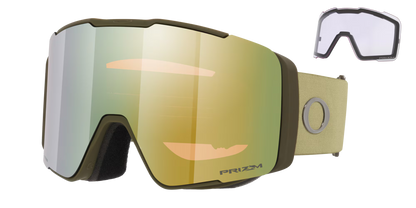 OAKLEY Line Miner Pro L Matte Dark Green Prizm Sage Gold & Prizm Clear