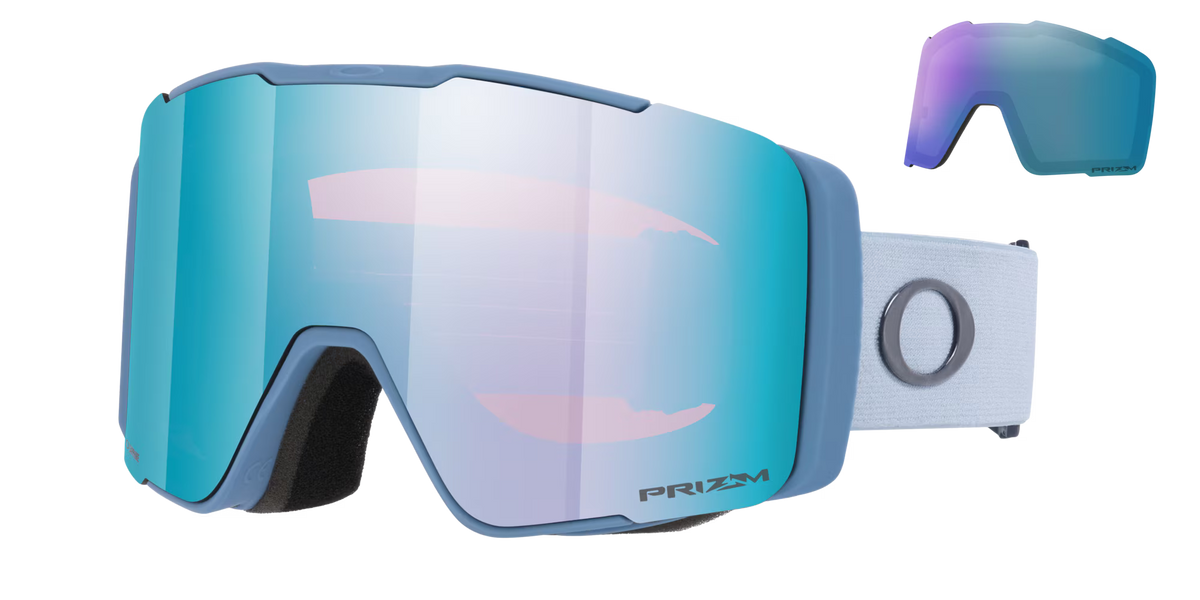 OAKLEY Line Miner Pro M Matte Light Blue Prizm Sapphire & Prizm Iced