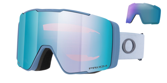 OAKLEY Line Miner Pro M Matte Light Blue Prizm Sapphire & Prizm Iced