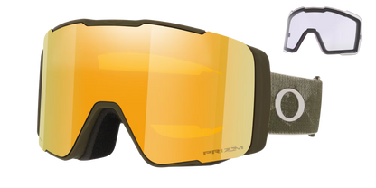 OAKLEY Line Miner Pro M Matte Dark Brown Prizm 24K & Prizm Clear
