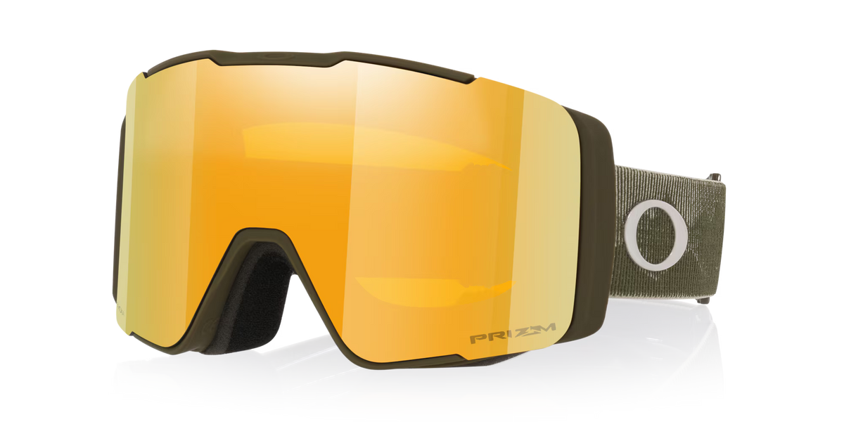 OAKLEY Line Miner Pro M Matte Dark Brown Prizm 24K & Prizm Clear