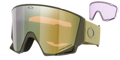 OAKLEY Flow Scape L Matte Dark Brush Prizm Sage Gold
