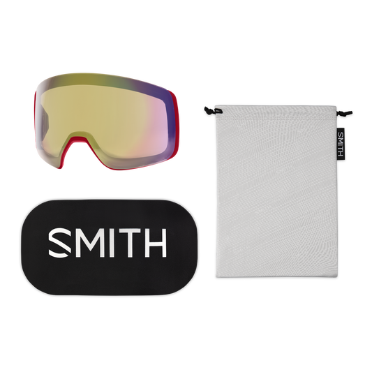 SMITH 4D Mag Black Chromapop Everyday Red Mirror/ Storm Yellow Flash