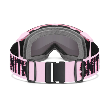 SMITH 4D Mag Pink Frost Flex Glitch Chromapop Sun Black/ Storm Blue Sensor Mirror