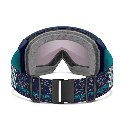 SMITH 4D Mag XL Midnight Snow Chromapop Everyday Blue Mirror/ Storm Blue Sensor Mirror