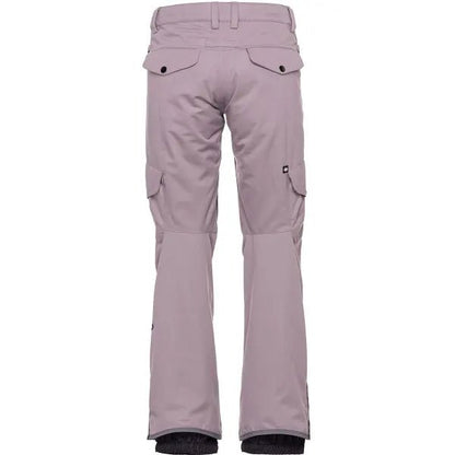686 Aura Insulated Cargo Pant Dusty Orchid Lines Snow Boutique