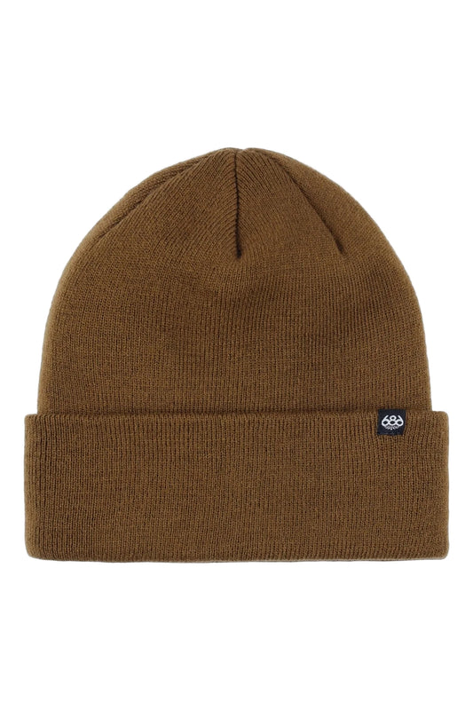 686 Stand Roll Up Beanie Camel Lines Snow Boutique