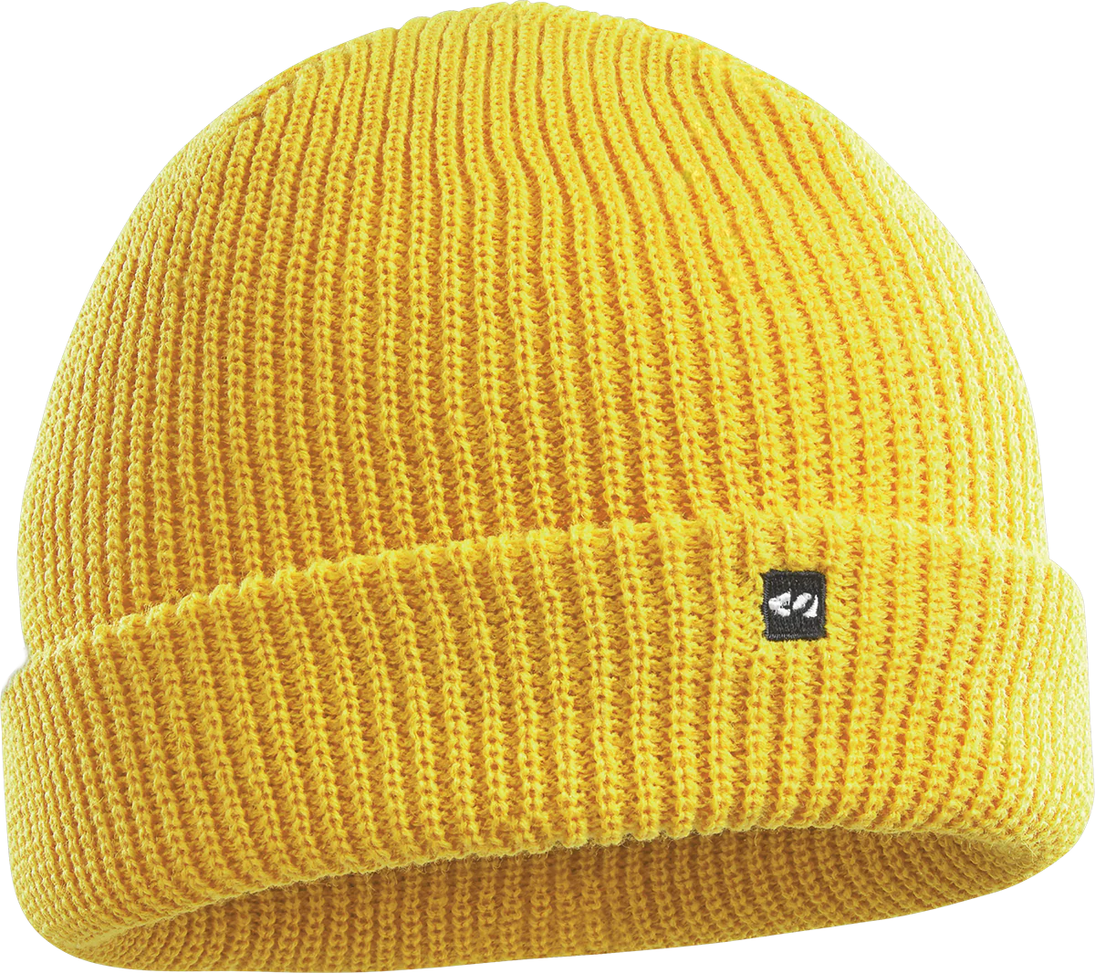 BASIXX BEANIE YELLOW One Size