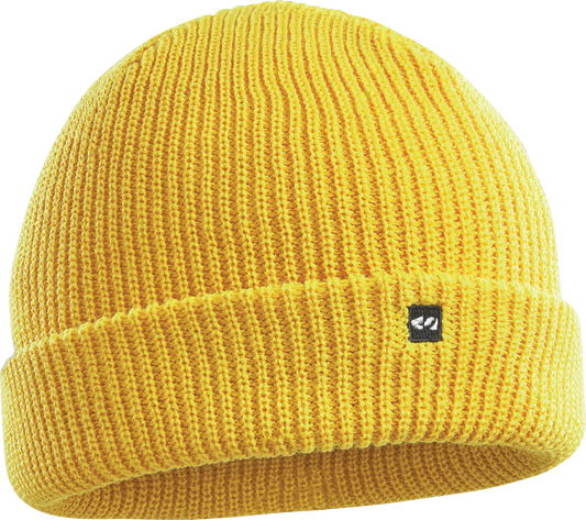 BASIXX BEANIE YELLOW One Size