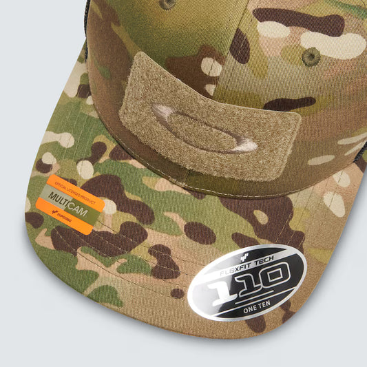 OAKLEY Si Multicam 110 Snapback Cap Multicam Lines Snow Boutique