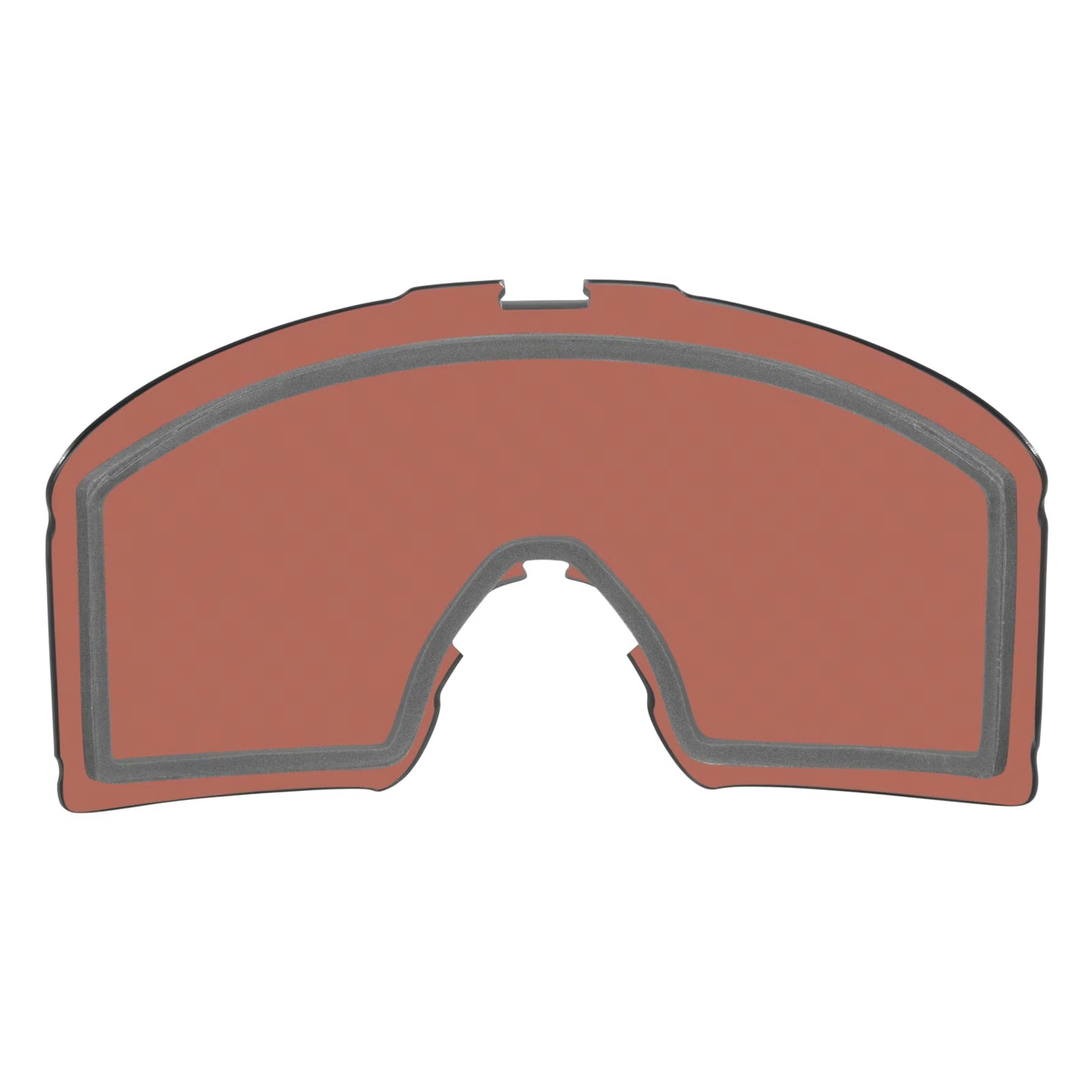 OAKLEY Line Miner L Replacement Lens 24k Iridium Dual Lines Snow Boutique