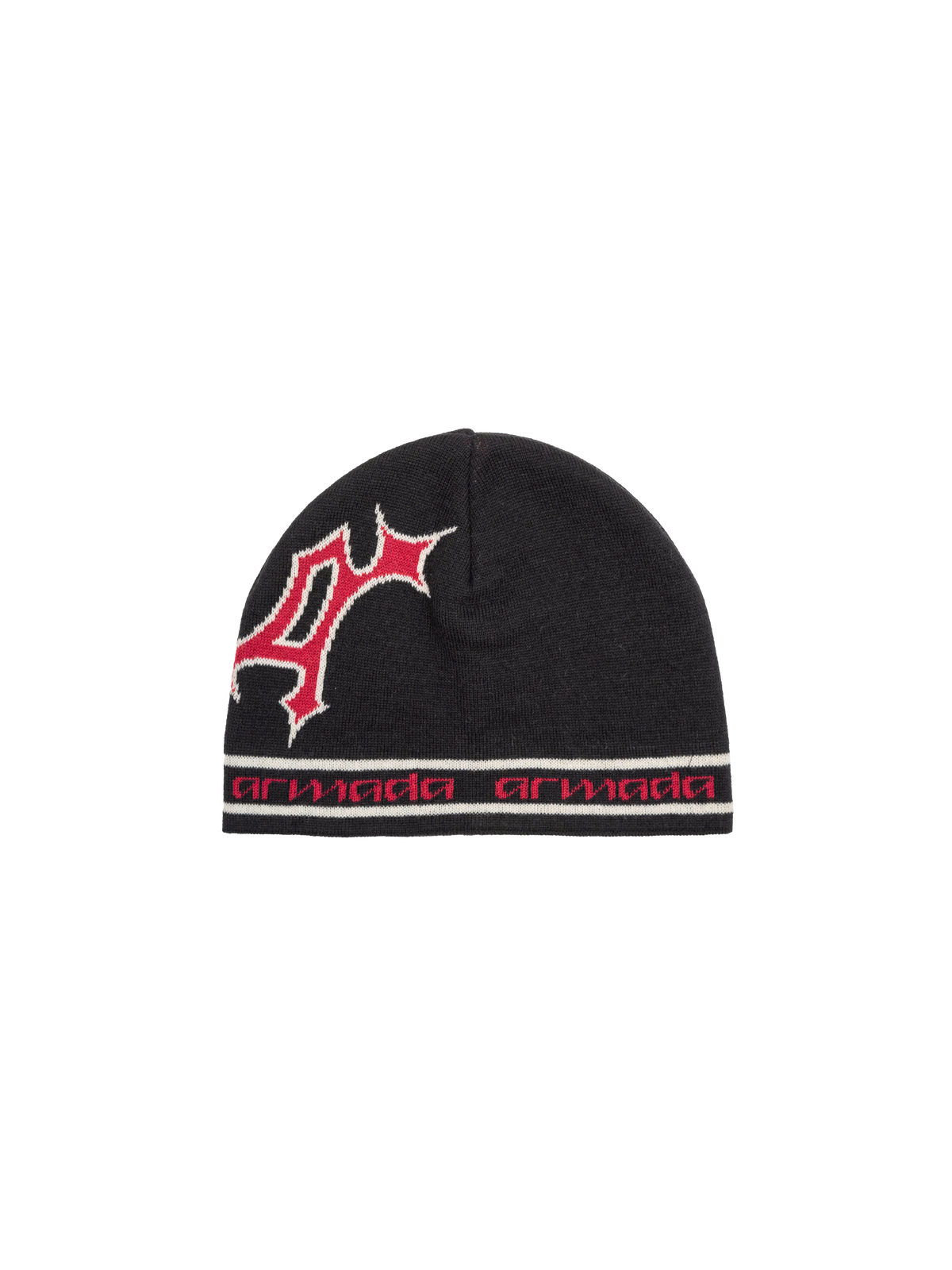 ARMADA AR Skully Beanie-Black-Chile Ristra