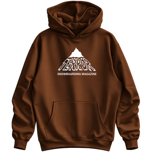 TERROR Hoodie Coffee Lines Snow Boutique