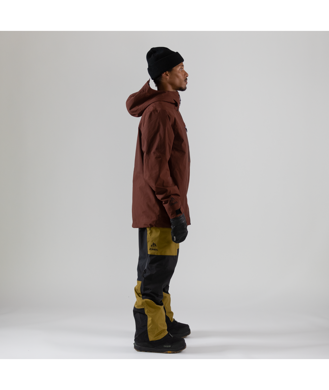 JONES Wonen's MTN Surf Jacket Vulcan Red