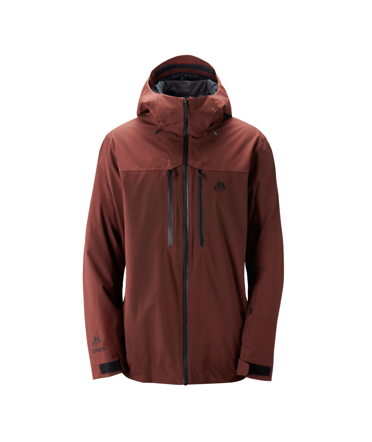 JONES Wonen's MTN Surf Jacket Vulcan Red