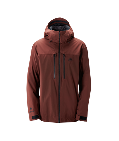 JONES Wonen's MTN Surf Jacket Vulcan Red