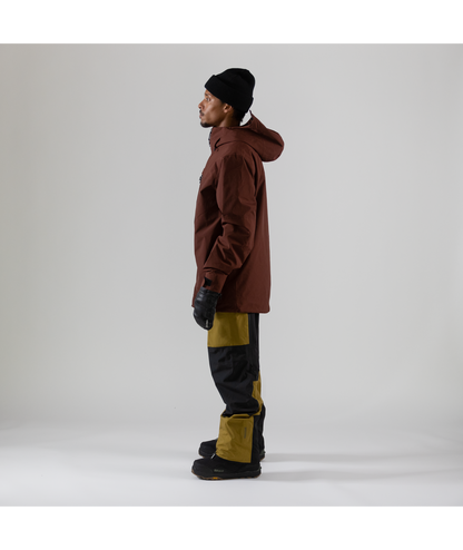 JONES Wonen's MTN Surf Jacket Vulcan Red
