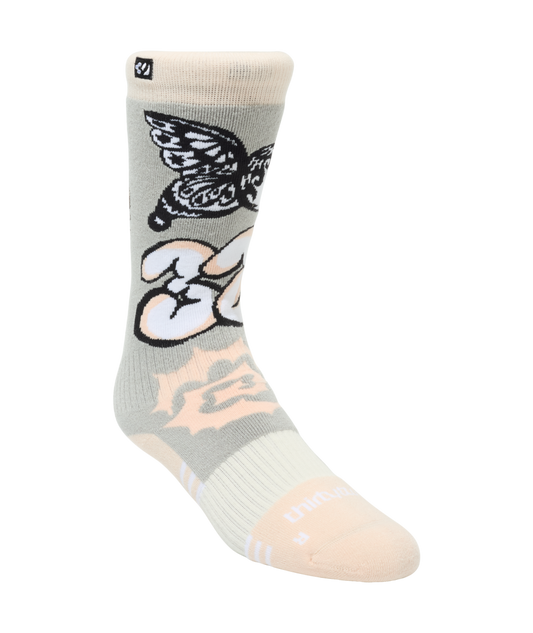 THIRTYTWO W Merino Sock - Pink