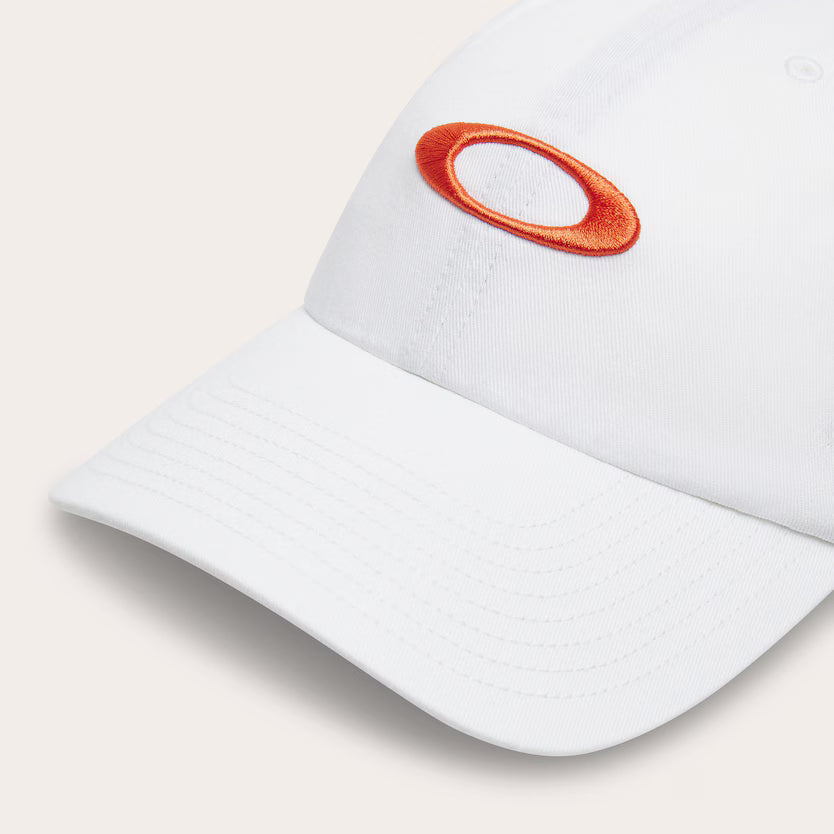 OAKLEY Remix Dad Hat White/Orange Lines Snow Boutique