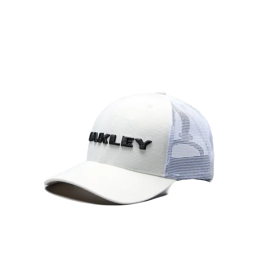 OAKLEY Trucker Bark Logo Hat White