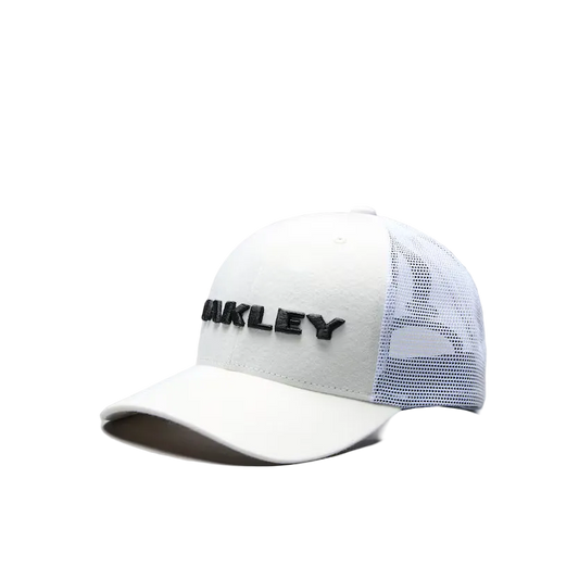 OAKLEY Trucker Bark Logo Hat White