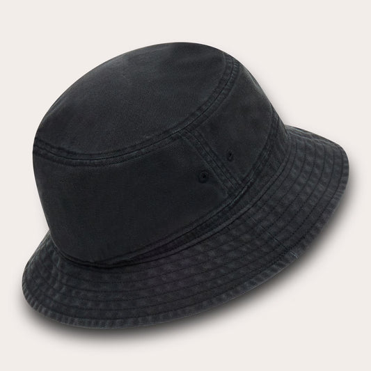 OAKLEY '47 Soho Gen Bucket Hat Pitch Black Lines Snow Boutique