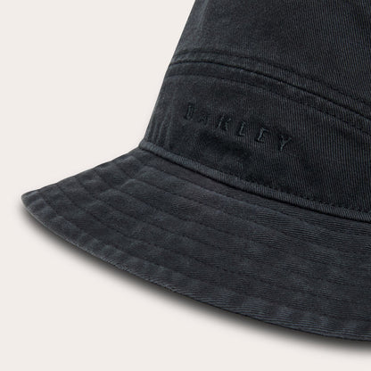 OAKLEY '47 Soho Gen Bucket Hat Pitch Black Lines Snow Boutique