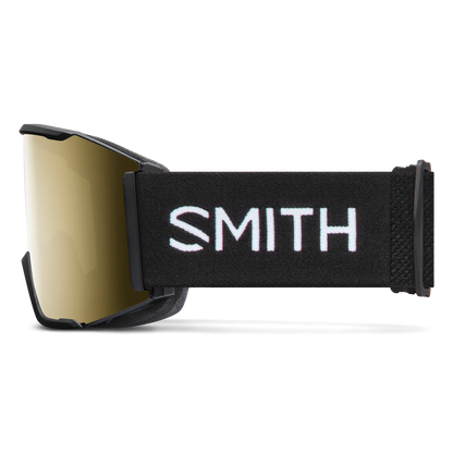 SMITH Squad Mag Black Chromapop Sun Black Gold Mirror/ Storm Blue Sensor Mirror