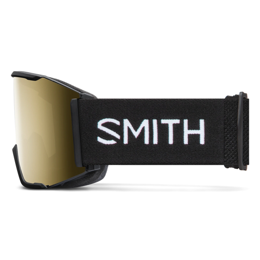 SMITH Squad Mag Black Chromapop Sun Black Gold Mirror/ Storm Blue Sensor Mirror