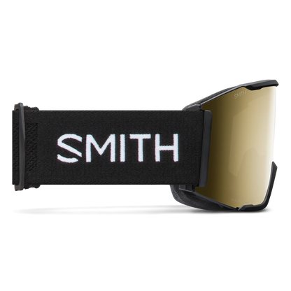 SMITH Squad Mag Black Chromapop Sun Black Gold Mirror/ Storm Blue Sensor Mirror