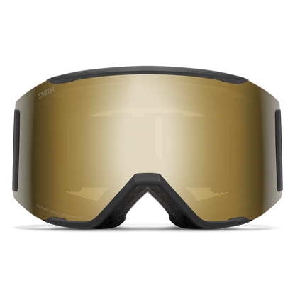 SMITH Squad Mag Black Chromapop Sun Black Gold Mirror/ Storm Blue Sensor Mirror