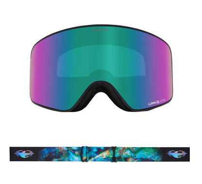 DRAGON Nfx Mag Bleached Lumalens Eclipse IR + Lumalens Violet Lens