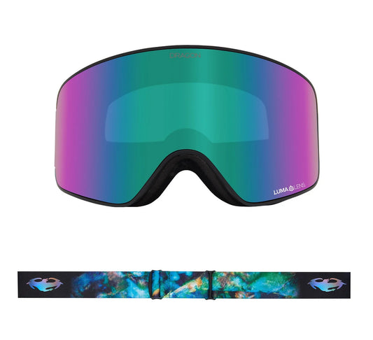 DRAGON Nfx Mag Bleached Lumalens Eclipse IR + Lumalens Violet Lens