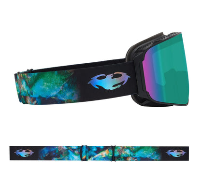 DRAGON Nfx Mag Bleached Lumalens Eclipse IR + Lumalens Violet Lens