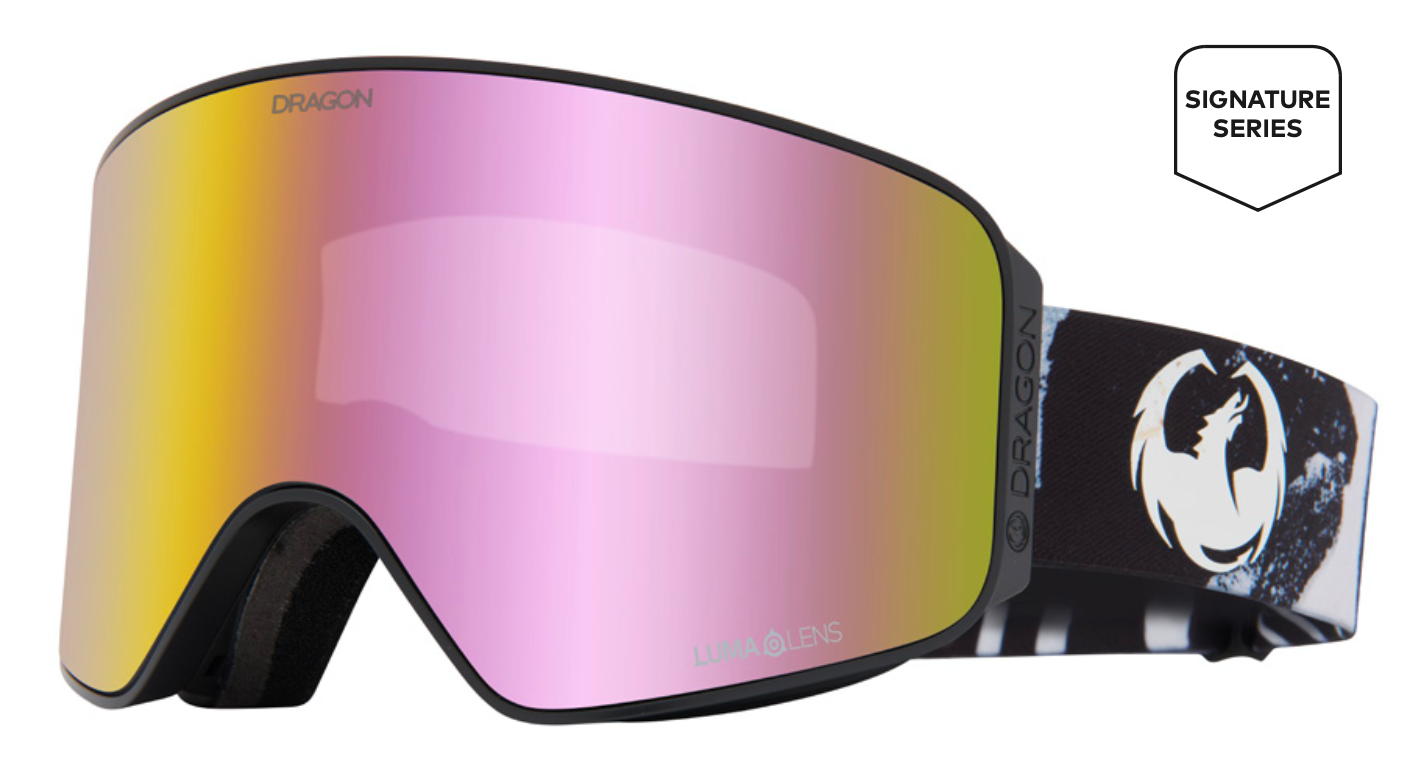 DRAGON Nfx Mag Gigi Ruf Signature Lumalens Pink Ion + Lumalens Dark Smoke Lens