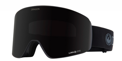 DRAGON Slain Mag Cylindrical Blackout Lumalens Midnight + Lumalens Violet Lens