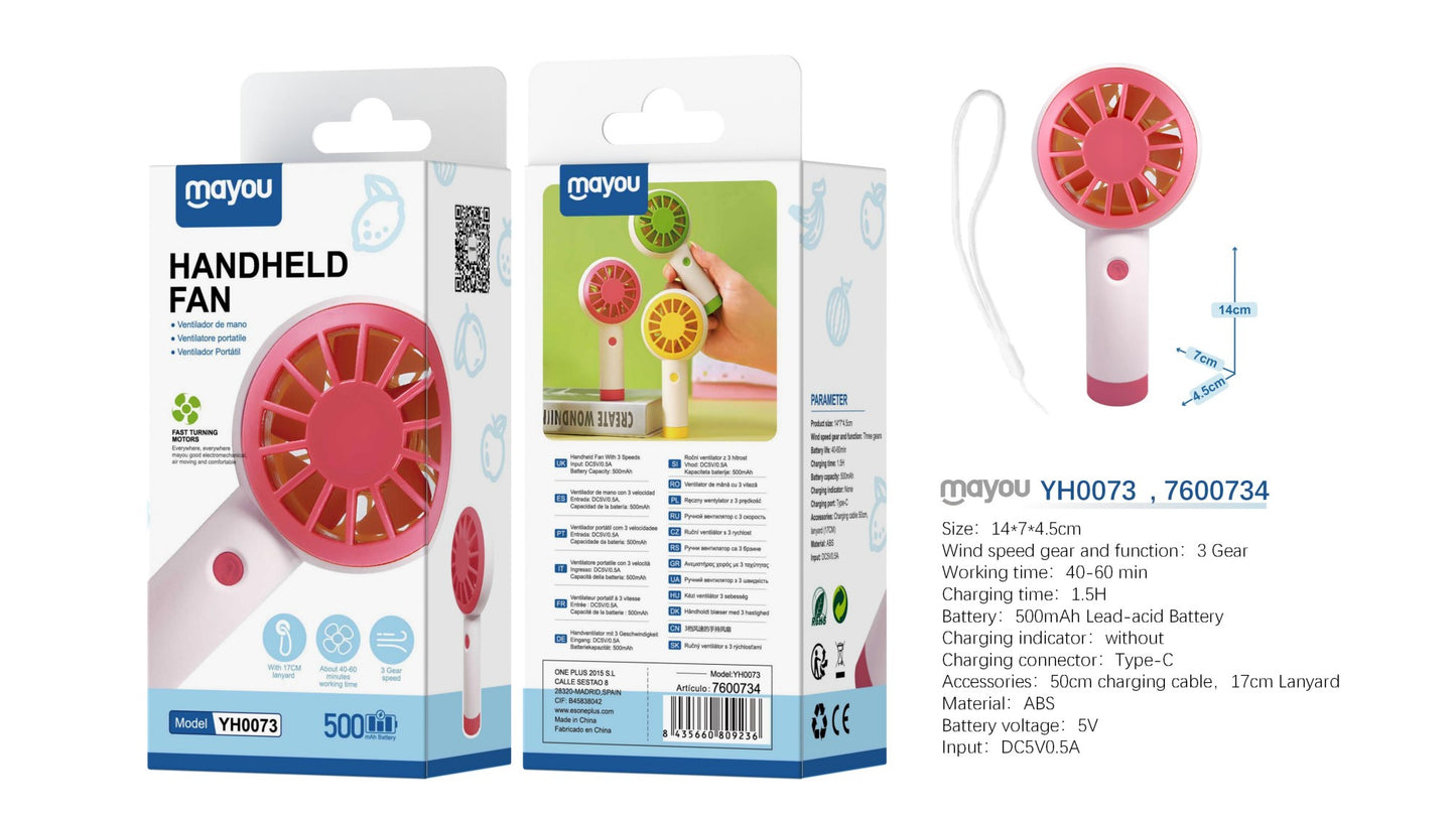 Mini Ventilador de Mano YH0073