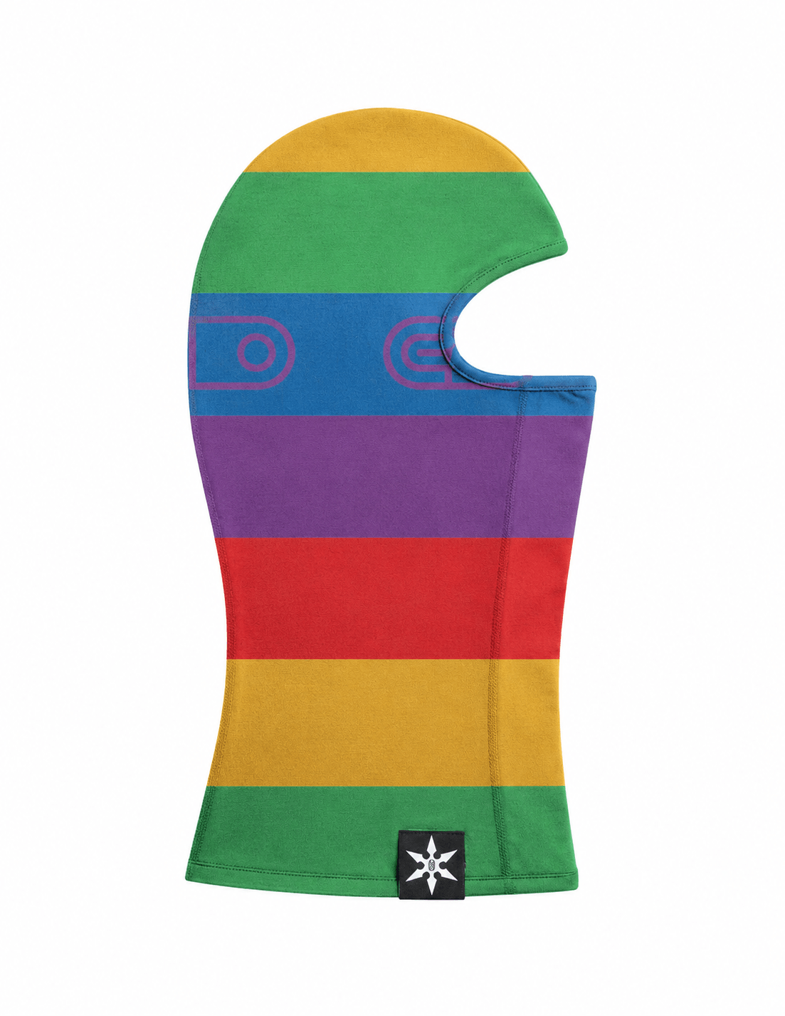 AIRBLASTER Ninja Face Rainbow Stripe - Lines Snow Boutique