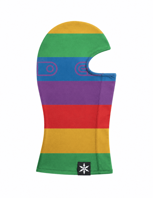 AIRBLASTER Ninja Face Rainbow Stripe - Lines Snow Boutique