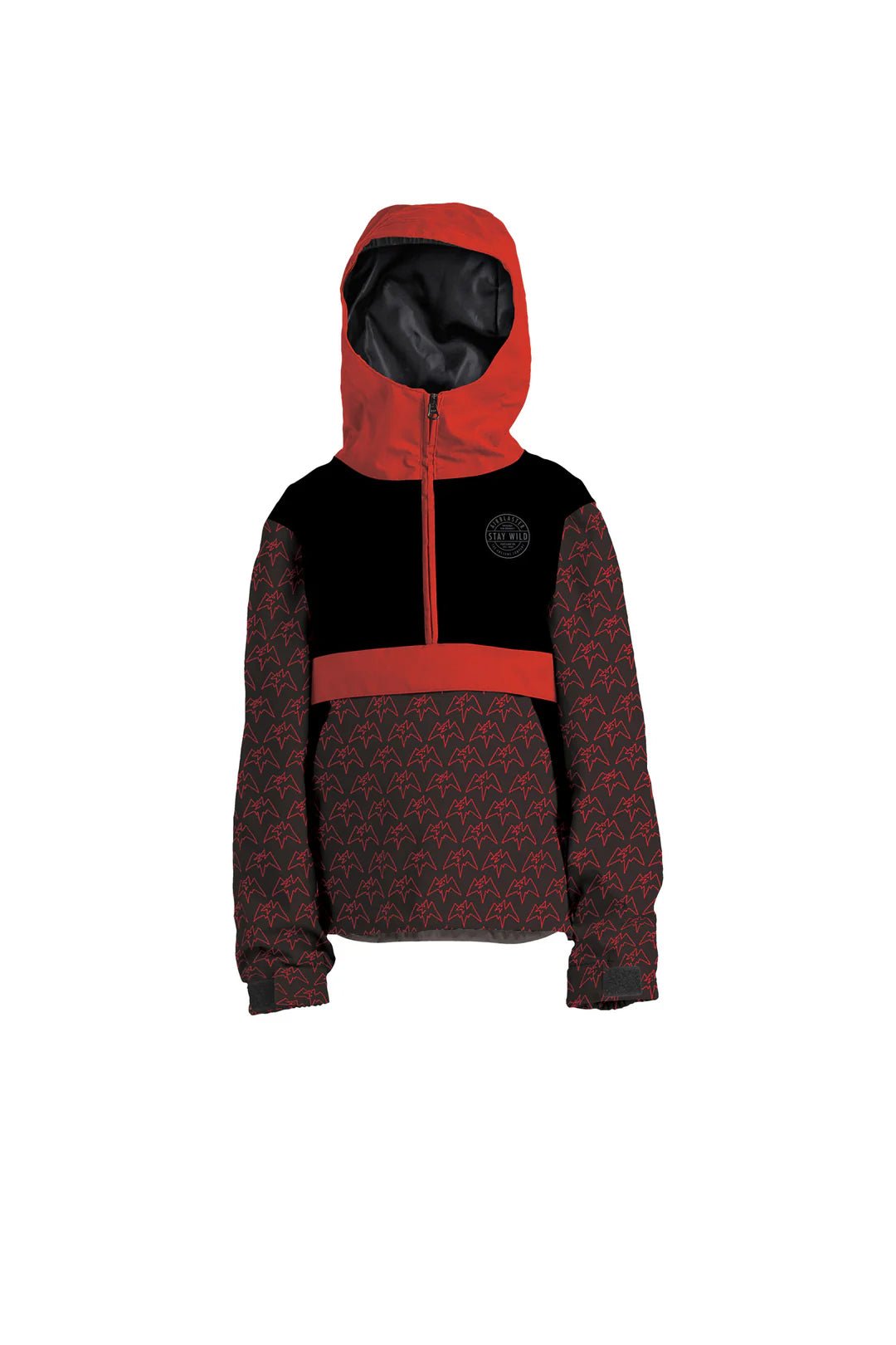 AIRBLASTER Youth Trenchover Crismon Terry Lines Snow Boutique